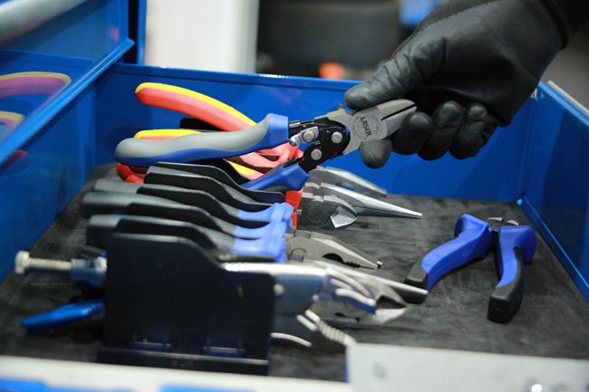 Laser Tools 7245 Pliers Storage Rack 300mm Laser Tools