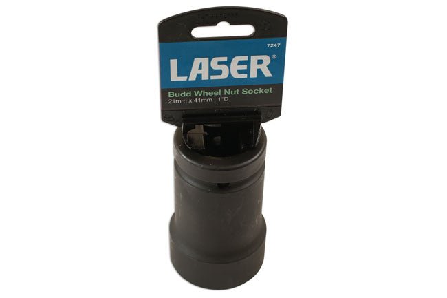 Laser Tools 7247 Budd Wheel Nut Socket 1"D 21mm x 41mm Laser Tools