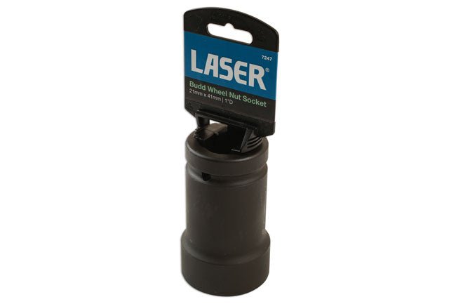 Laser Tools 7247 Budd Wheel Nut Socket 1"D 21mm x 41mm Laser Tools