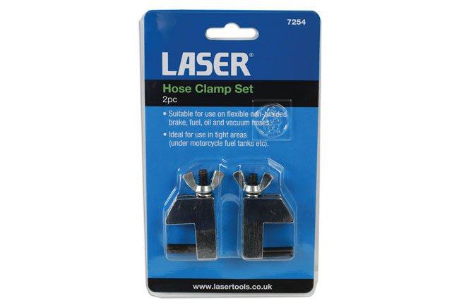 Laser Tools 7254 Hose Clamp Set 2pc Laser Tools
