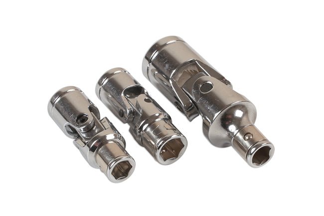 Laser Tools 7255 Universal Joint Bit Adaptor Set 3pc Laser Tools