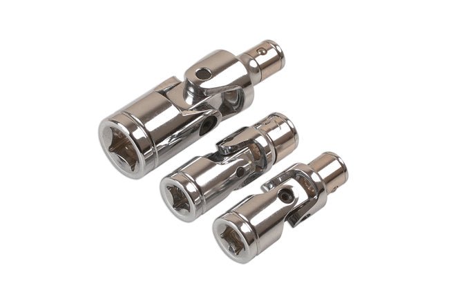 Laser Tools 7255 Universal Joint Bit Adaptor Set 3pc Laser Tools