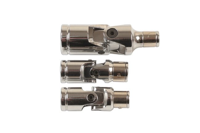 Laser Tools 7255 Universal Joint Bit Adaptor Set 3pc Laser Tools