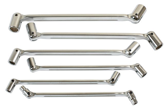 Laser Tools 7256 Flexible Socket Spanner Set 6pc Laser Tools