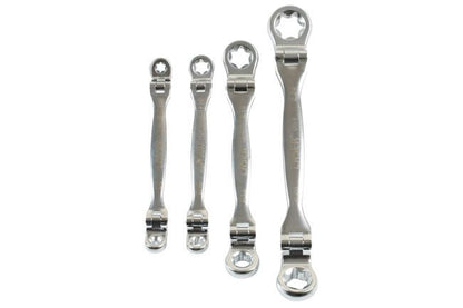 Laser Tools 7260 Flexible Star Spanner Set 4pc Laser Tools