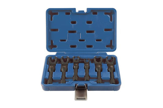Laser Tools 7261 Diesel Injection Wrench Set 3/8"D 6pc Laser Tools