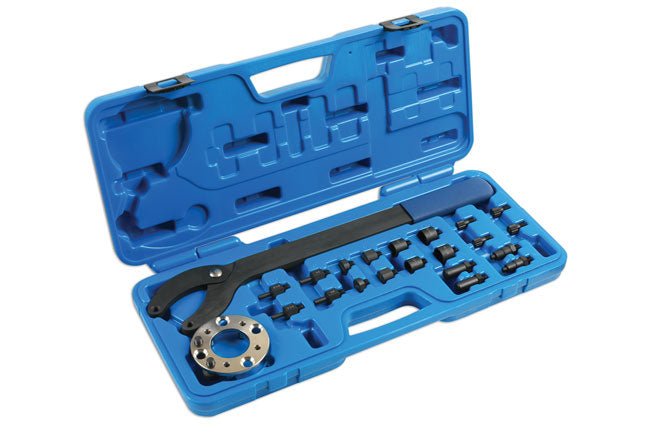 Laser Tools 7279 Pulley Holding Tool Set - for VW Group Laser Tools