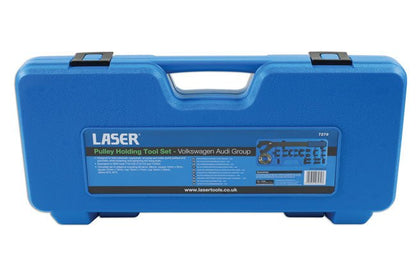 Laser Tools 7279 Pulley Holding Tool Set - for VW Group Laser Tools