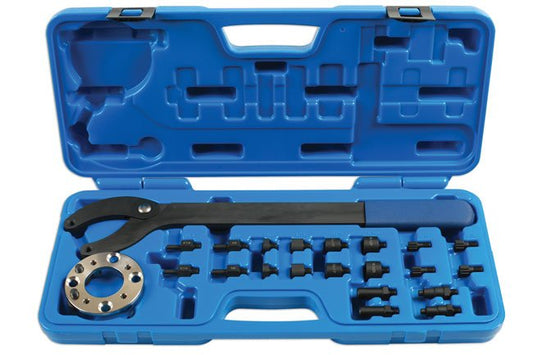Laser Tools 7279 Pulley Holding Tool Set - for VW Group Laser Tools