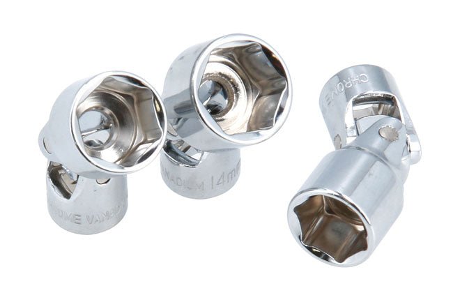 Laser Tools 7281 Universal Joint Socket Set 1/4"D 12pc Laser Tools