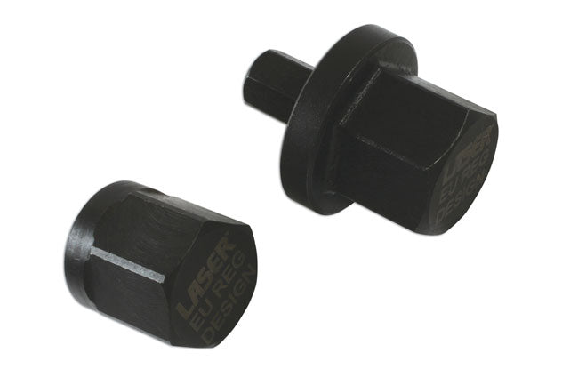 Laser Tools 7282 Plastic Sump Plug Removal/Installation Kit - for DAF, MAN Laser Tools