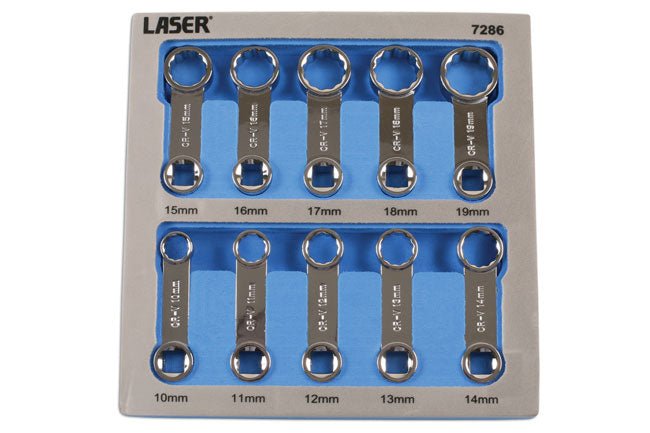 Laser Tools 7286 Torque Adaptor Set 3/8"D 10pc Laser Tools