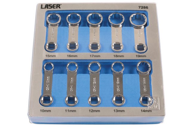 Laser Tools 7286 Torque Adaptor Set 3/8"D 10pc Laser Tools