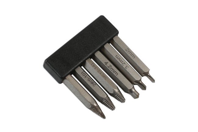 Laser Tools 7292 Screw Extractor Bit Set 6pc Laser Tools