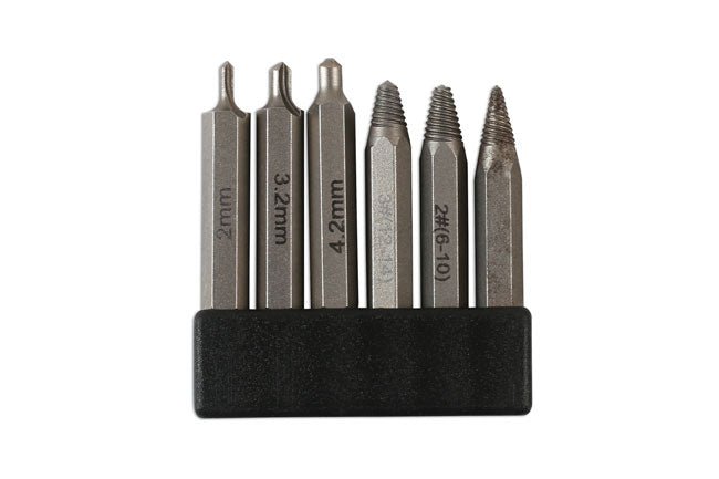 Laser Tools 7292 Screw Extractor Bit Set 6pc Laser Tools
