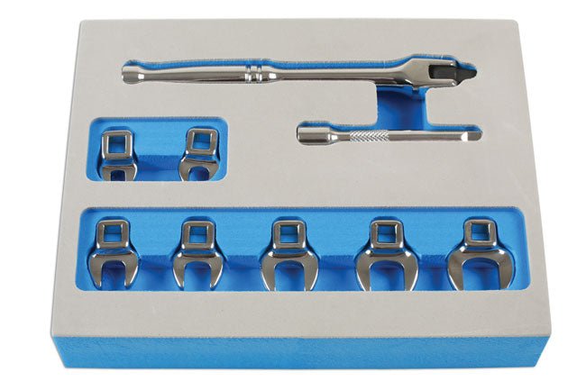 Laser Tools 7294 Flare Nut Wrench Set 1/4"D 9c Laser Tools