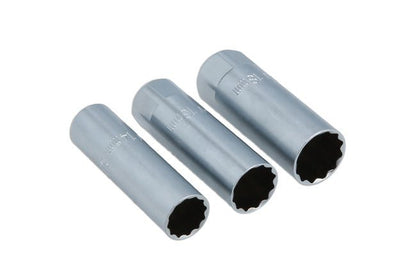 Laser Tools 7295 Thin Wall Spark Plug Socket Set 3/8"D 3pc Laser Tools