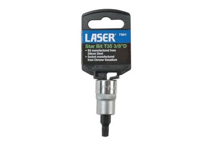 Laser Tools 7301 Star Socket Bit 3/8"D T35 Laser Tools