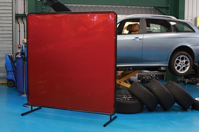 Laser Tools 7322 Welding Screen/Curtain 1.74 x 2.34m Laser Tools