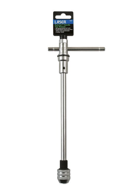 Laser Tools 7327 Ratchet Tap Wrench, Long 3 - 10mm Laser Tools