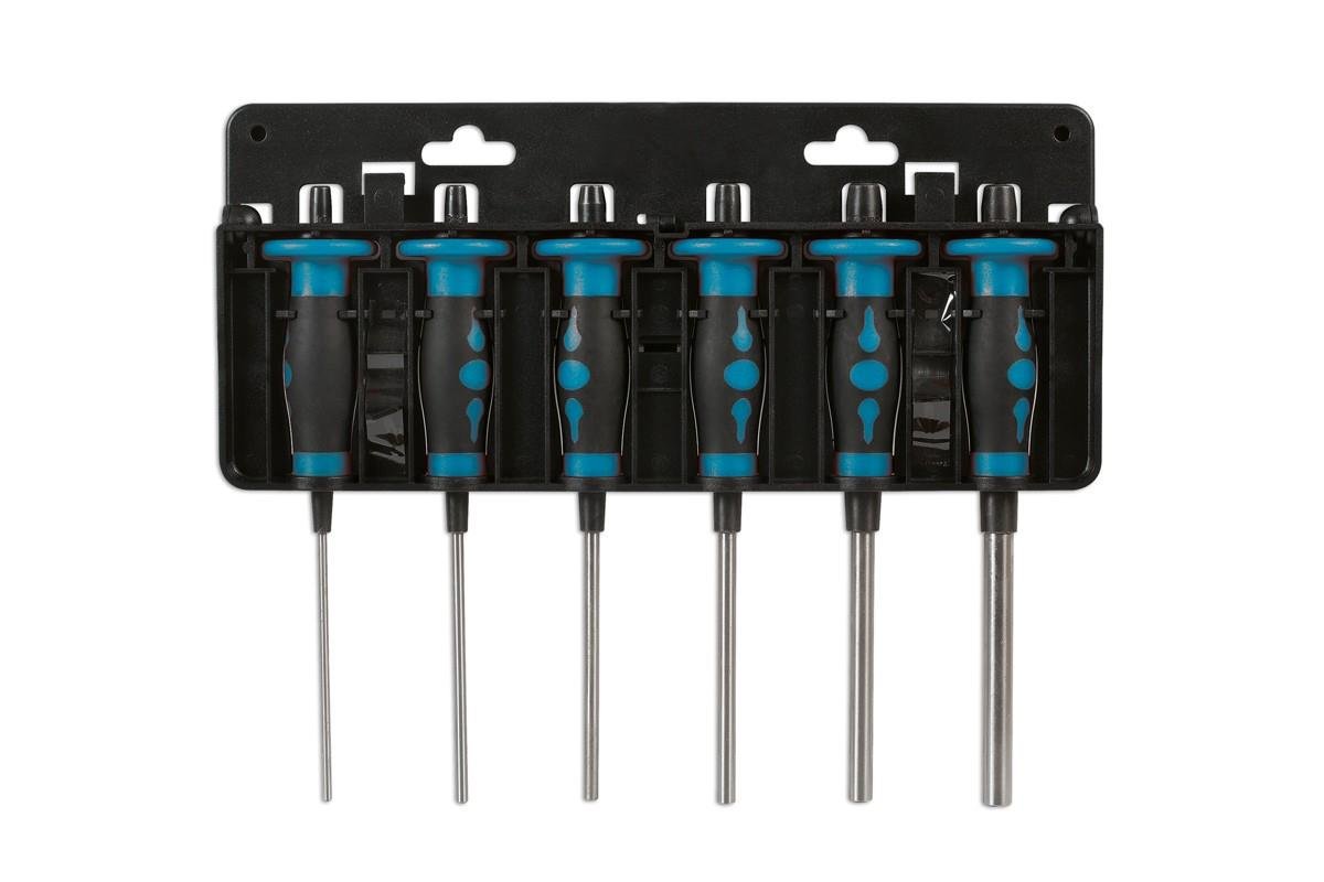Laser Tools 7328 Parallel Pin Punch Set, Long 6pc Laser Tools