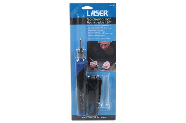 Laser Tools 7336 Rechargeable Soldering Iron 12w Laser Tools