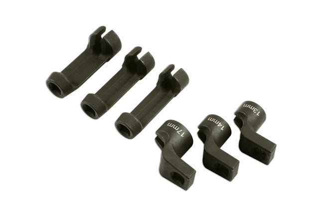 Laser Tools 7337 EGT Sensor Socket Set 3/8"D 6pc Laser Tools