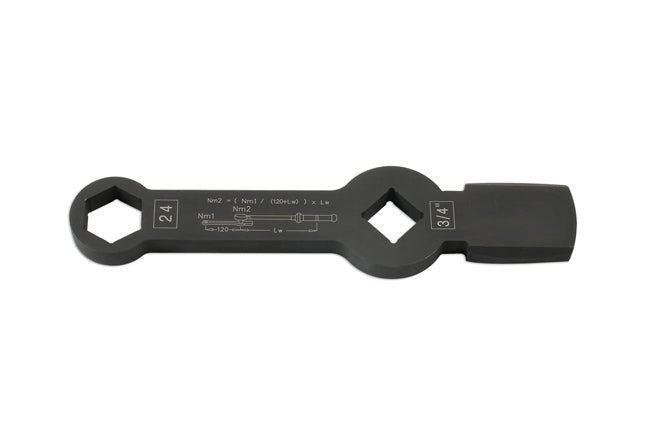 Laser Tools 7341 HGV Brake Caliper Wrench 24mm Laser Tools