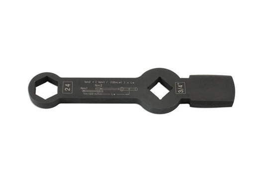 Laser Tools 7341 HGV Brake Caliper Wrench 24mm Laser Tools