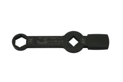 Laser Tools 7342 HGV Brake Caliper Wrench 26mm Laser Tools