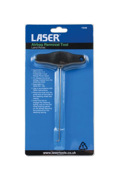 Laser Tools 7345 Airbag Removal Tool - for Land Rover Laser Tools