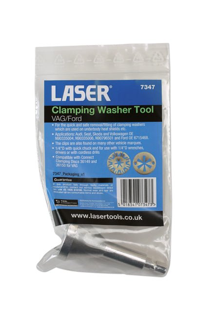 Laser Tools 7347 Clamping Washer Tool - for VAG, Ford Laser Tools
