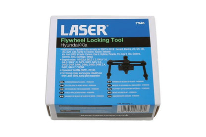 Laser Tools 7348 Flywheel Locking Tool - for Hyundai, Kia Laser Tools
