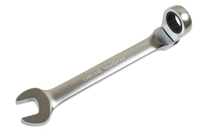 Laser Tools 7350 Flexi-Head Ratchet Ring Spanner Set Laser Tools