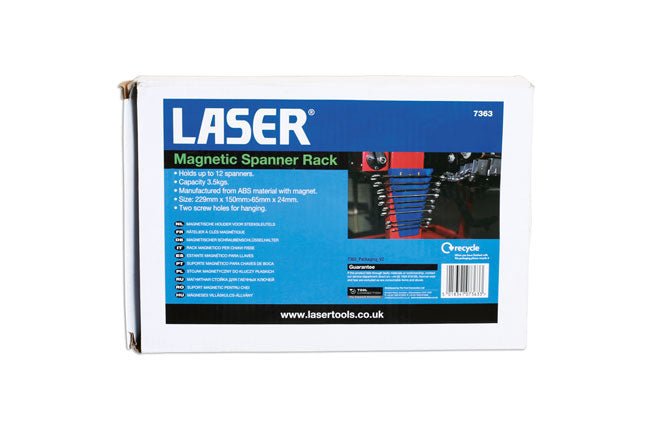 Laser Tools 7363 Magnetic Spanner Rack Laser Tools