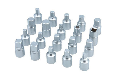 Laser Tools 7365 Sump Plug Key Set 3/8"D 20pc Laser Tools