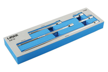 Laser Tools 7369 Extension Bar Set 3/8"D 5pc Laser Tools