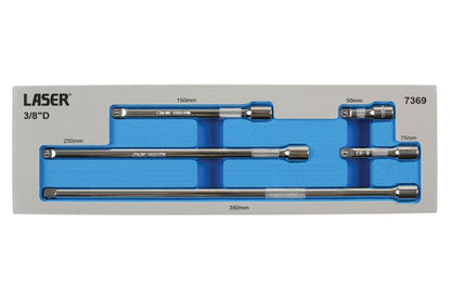 Laser Tools 7369 Extension Bar Set 3/8"D 5pc Laser Tools