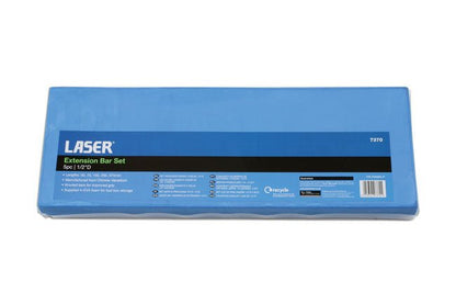 Laser Tools 7370 Extension Bar Set 1/2"D 5pc Laser Tools
