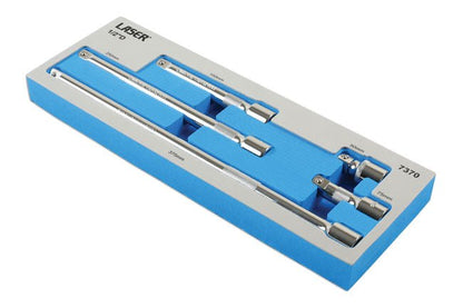 Laser Tools 7370 Extension Bar Set 1/2"D 5pc Laser Tools