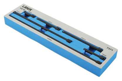 Laser Tools 7371 Impact Extension Bar Set 1/4"D 6pc Laser Tools