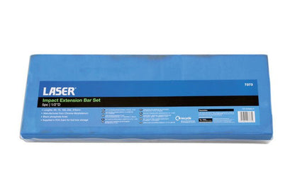 Laser Tools 7373 Impact Extension Bar Set 1/2"D 5pc Laser Tools