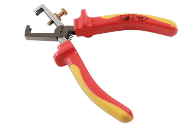 Laser Tools 7423 Insulated Wire Stripping Pliers 160mm Laser Tools