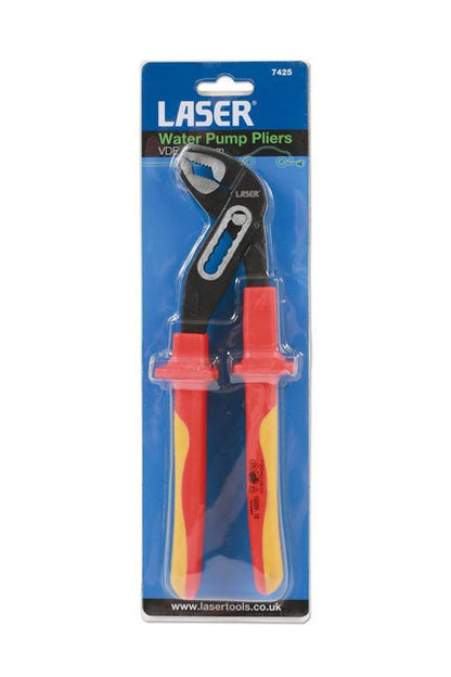 Laser Tools 7425 Insulated Water Pump Pliers 240mm Laser Tools