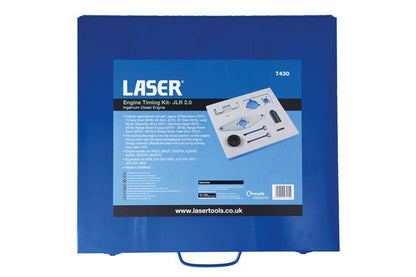 Laser Tools 7430 Timing Tool Kit - for JLR 2.0 Diesel AJ200 Laser Tools