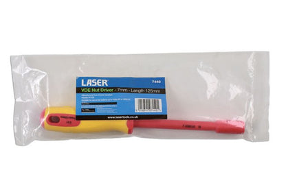 Laser Tools 7440 VDE Nut Driver 7mm Laser Tools