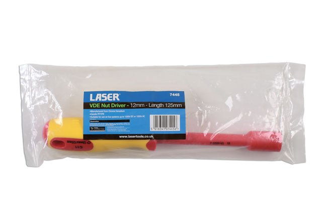Laser Tools 7445 VDE Nut Driver 12mm Laser Tools