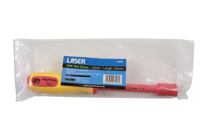 Laser Tools 7447 VDE Nut Driver 14mm Laser Tools
