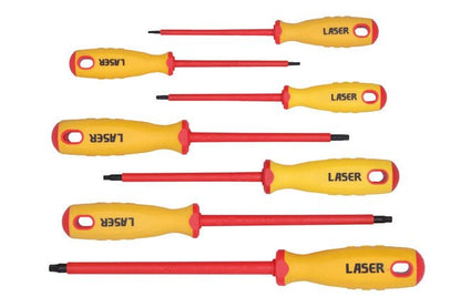Laser Tools 7448 Insulated Star Screwdriver Set 7pc Laser Tools