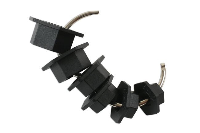 Laser Tools 7463 Non Marring Socket/Wrench Insert Set 6pc Laser Tools